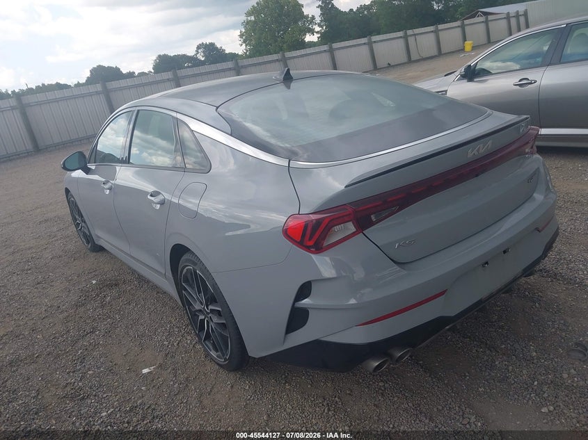 2022 Kia K5 VIN 5XXG44J81NG133905 IAAI salvage auction — WATER/FLOOD, Salvage (Louisiana), sold $2,550 on 2026-07-22 (photo 3)