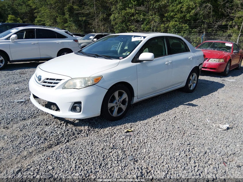 2013 Toyota Corolla VIN 5YFBU4EE4DP106777 IAAI salvage auction — REAR END, Salvage Title, sold $1,950 on 2026-08-02 (photo 2)