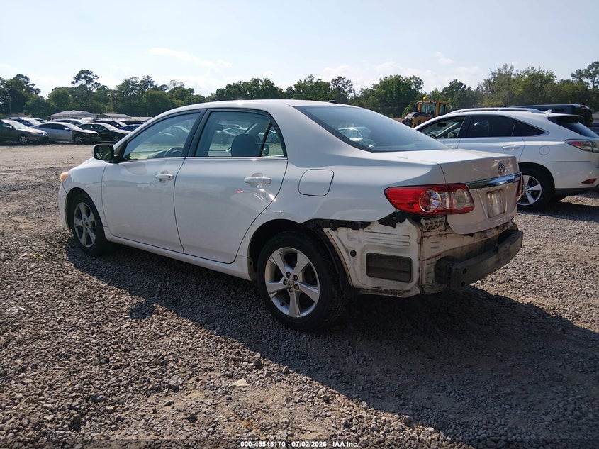 2013 Toyota Corolla VIN 5YFBU4EE4DP106777 IAAI salvage auction — REAR END, Salvage Title, sold $1,950 on 2026-08-02 (photo 3)