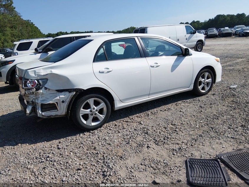2013 Toyota Corolla VIN 5YFBU4EE4DP106777 IAAI salvage auction — REAR END, Salvage Title, sold $1,950 on 2026-08-02 (photo 4)
