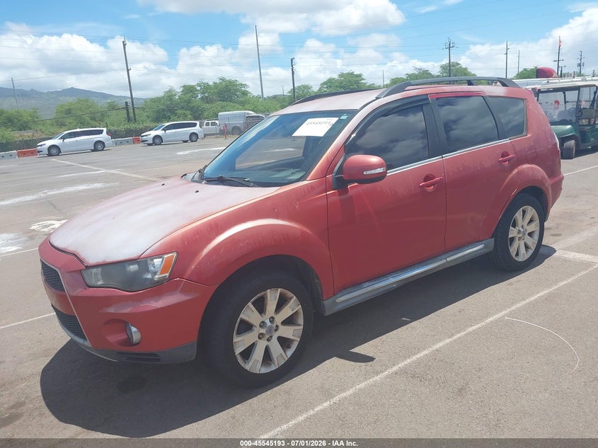 2011 Mitsubishi Outlander VIN JA4AS3AW9BU018361 IAAI salvage auction — NORMAL WEAR, Clear (Hawaii), sold $225 on 2026-07-14 (photo 2)