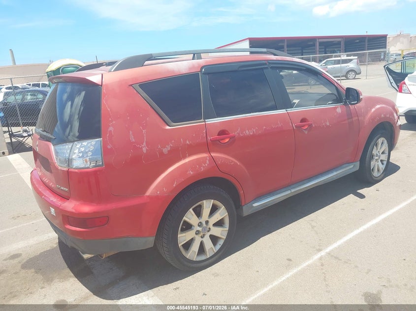 2011 Mitsubishi Outlander VIN JA4AS3AW9BU018361 IAAI salvage auction — NORMAL WEAR, Clear (Hawaii), sold $225 on 2026-07-14 (photo 4)
