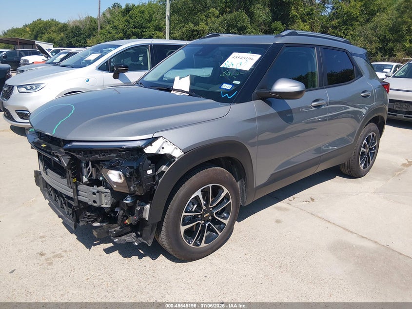2026 Chevrolet Trailblazer VIN KL79MPSL1TB167808 IAAI salvage auction — FRONT END, Enterprise Vehicles Clear Only (Texas), sold $16,050 on 2026-07-13 (photo 2)
