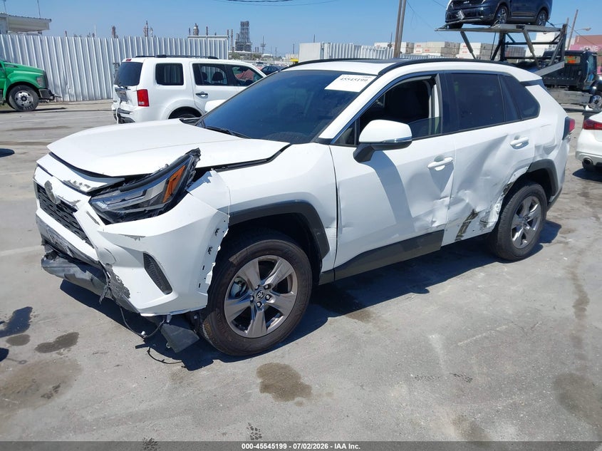 2025 Toyota Rav 4 VIN JTMRWRFV3SD333026 IAAI salvage auction — FRONT END, Salvage Title, sold $14,300 on 2026-07-29 (photo 2)