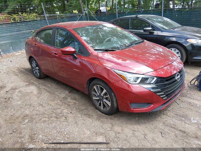 2024 Nissan Versa VIN 3N1CN8EVXRL908153 IAAI salvage auction — RIGHT SIDE, Enterprise Vehicles Clear Only (Louisiana), sold $8,150 on 2026-07-09 (photo 1)