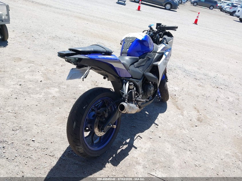 2015 Yamaha Yzf VIN MH3RH06Y9FK009212 IAAI salvage auction — FRONT END, Salvage (California), sold $725 on 2026-07-15 (photo 4)