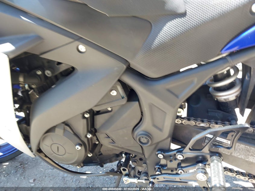 2015 Yamaha Yzf VIN MH3RH06Y9FK009212 IAAI salvage auction — FRONT END, Salvage (California), sold $725 on 2026-07-15 (photo 9)