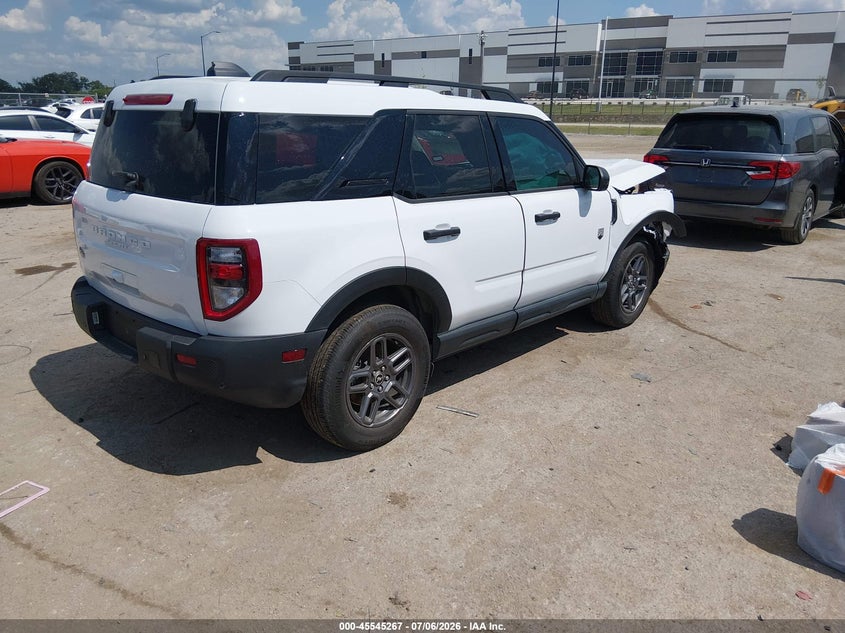 2025 Ford Bronco sport VIN 3FMCR9BN7SRE71898 IAAI salvage auction — FRONT END, Salvage Title, sold $9,250 on 2026-08-18 (photo 4)