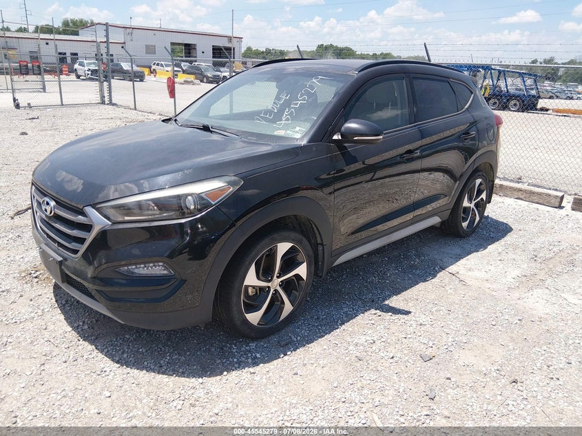 2018 Hyundai Tucson VIN KM8J33A24JU737267 IAAI salvage auction — NORMAL WEAR, Clear (Missouri), sold $50 on 2026-07-27 (photo 2)