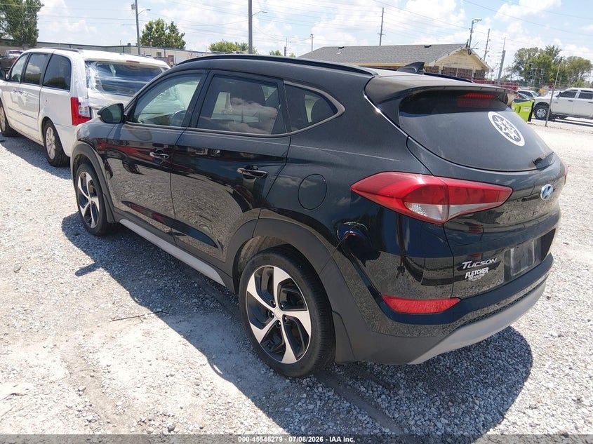 2018 Hyundai Tucson VIN KM8J33A24JU737267 IAAI salvage auction — NORMAL WEAR, Clear (Missouri), sold $50 on 2026-07-27 (photo 3)