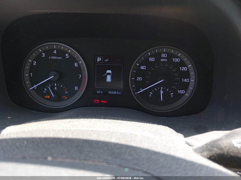 2018 Hyundai Tucson VIN KM8J33A24JU737267 IAAI salvage auction — NORMAL WEAR, Clear (Missouri), sold $50 on 2026-07-27 (photo 7)