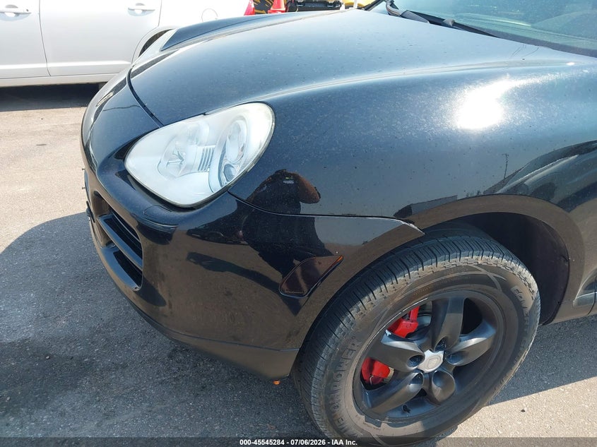 2006 Porsche Cayenne VIN WP1AB29P26LA66209 IAAI salvage auction — LEFT FRONT, Clear (Colorado), sold $625 on 2026-08-12 (photo 6)