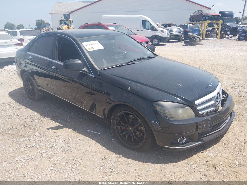 2009 Mercedes-benz C class VIN WDDGF81X79R050271 IAAI salvage auction — LEFT FRONT, Salvage (Pennsylvania), sold $275 on 2026-07-22 (photo 1)