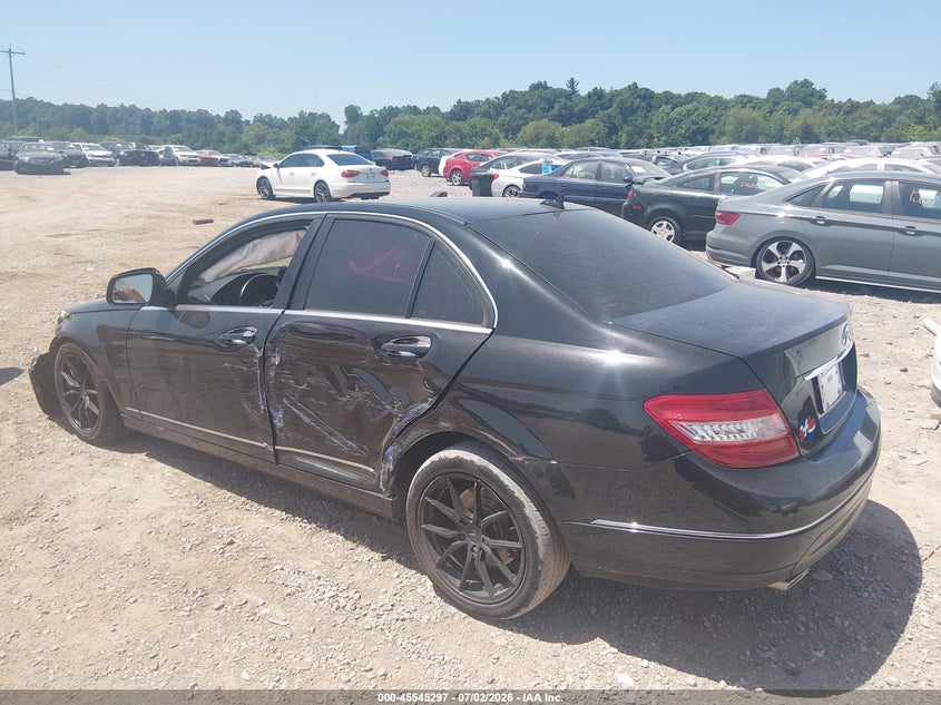 2009 Mercedes-benz C class VIN WDDGF81X79R050271 IAAI salvage auction — LEFT FRONT, Salvage (Pennsylvania), sold $275 on 2026-07-22 (photo 6)