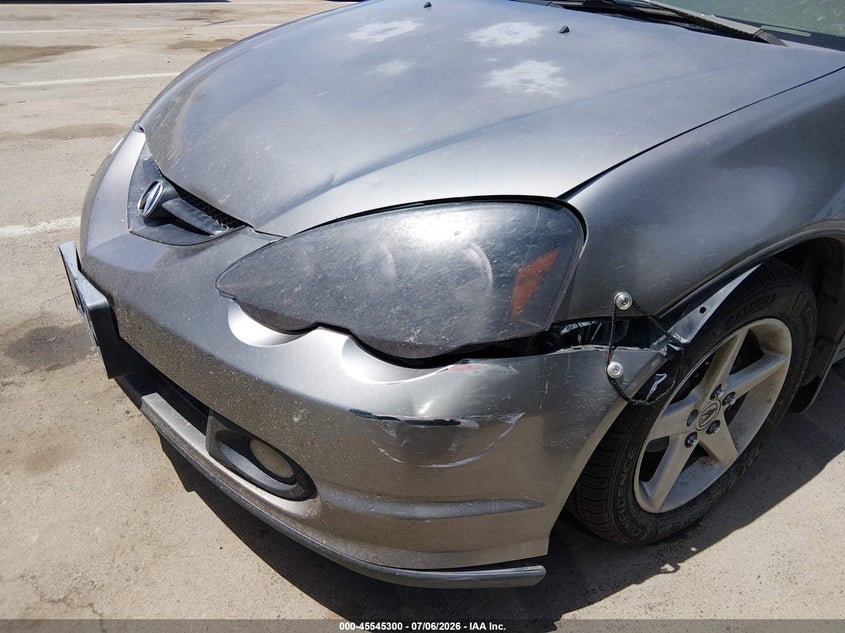 2003 Acura Rsx VIN JH4DC53823C016614 IAAI salvage auction — FRONT END, Salvage (California), sold $950 on 2026-07-28 (photo 6)