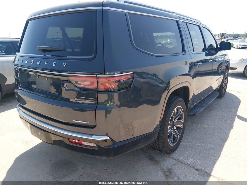 2024 Jeep Grand wagoneer VIN 1C4SJSBP4RS144647 IAAI salvage auction — FRONT & REAR, Enterprise Vehicles Clear Only (Washington), sold $23,875 on 2026-07-27 (photo 4)