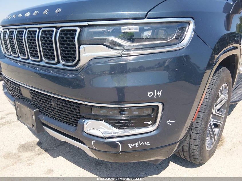 2024 Jeep Grand wagoneer VIN 1C4SJSBP4RS144647 IAAI salvage auction — FRONT & REAR, Enterprise Vehicles Clear Only (Washington), sold $23,875 on 2026-07-27 (photo 6)