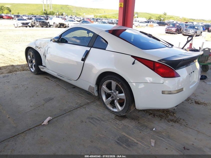 2003 Nissan 350z VIN JN1AZ34EX3T010722 IAAI salvage auction — LEFT FRONT, Rebuildable (Florida), sold $525 on 2026-07-17 (photo 3)