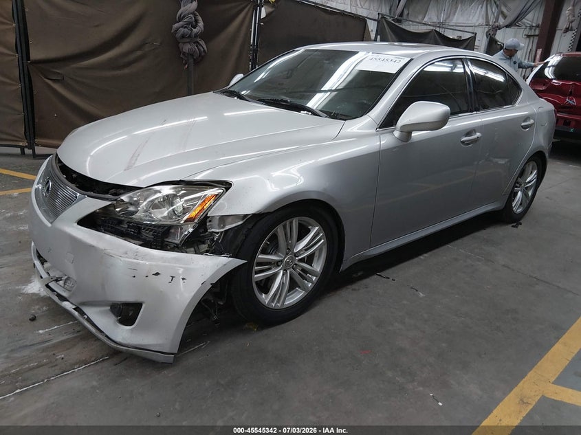 2008 Lexus Is 350 VIN JTHBE262882013981 IAAI salvage auction — LEFT FRONT, Salvage (Arizona), sold $25 on 2026-07-21 (photo 2)