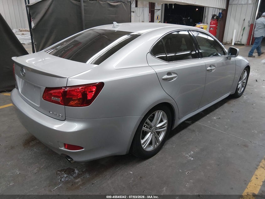 2008 Lexus Is 350 VIN JTHBE262882013981 IAAI salvage auction — LEFT FRONT, Salvage (Arizona), sold $25 on 2026-07-21 (photo 4)