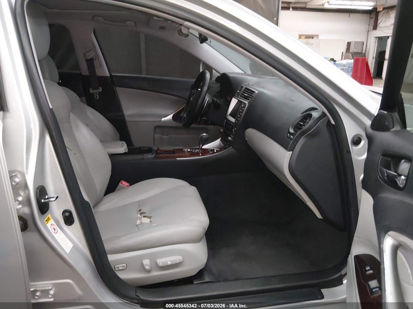 2008 Lexus Is 350 VIN JTHBE262882013981 IAAI salvage auction — LEFT FRONT, Salvage (Arizona), sold $25 on 2026-07-21 (photo 5)