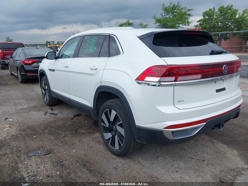 2025 Volkswagen Atlas cross sport VIN 1V2BE2CA6SC228952 IAAI salvage auction — FRONT END, Clear (Michigan), sold $7,800 on 2026-07-23 (photo 3)