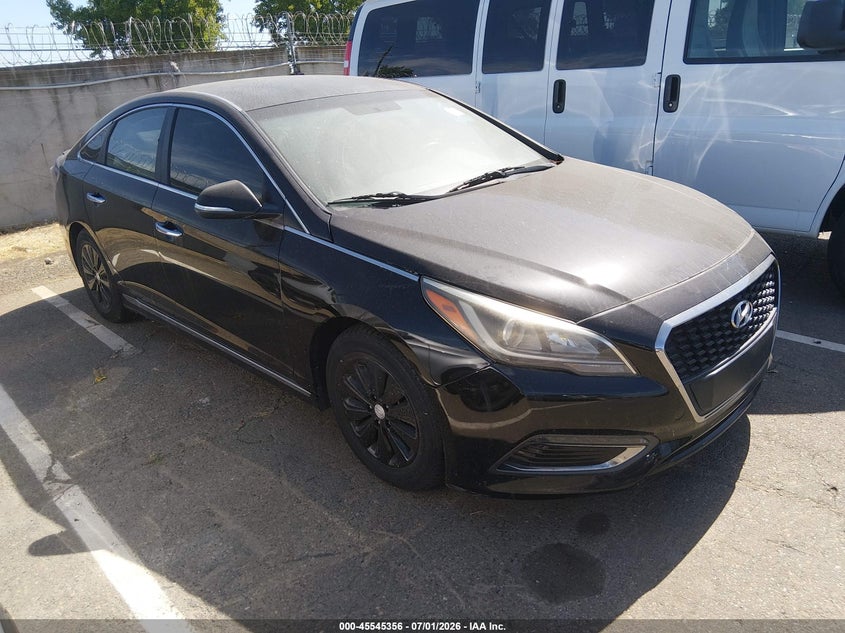 2016 Hyundai Sonata VIN KMHE24L1XGA025743 IAAI salvage auction — MECHANICAL, Salvage Title - Dealer (California), sold $175 on 2026-07-15 (photo 1)