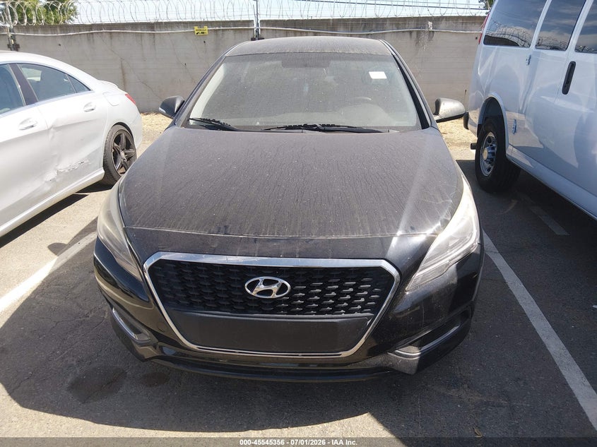 2016 Hyundai Sonata VIN KMHE24L1XGA025743 IAAI salvage auction — MECHANICAL, Salvage Title - Dealer (California), sold $175 on 2026-07-15 (photo 6)