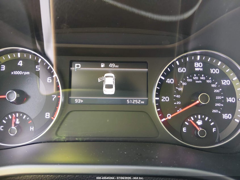 2024 Kia Forte VIN 3KPF24AD8RE752756 IAAI salvage auction — FRONT END, Enterprise Vehicles Clear Only (Texas), sold $8,600 on 2026-07-13 (photo 7)