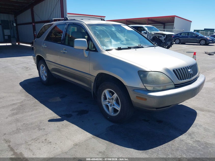 1999 Lexus Rx 300 VIN JT6HF10U4X0024622 IAAI salvage auction — NORMAL WEAR, Clear - Dealer Only (California), sold $625 on 2026-07-14 (photo 1)