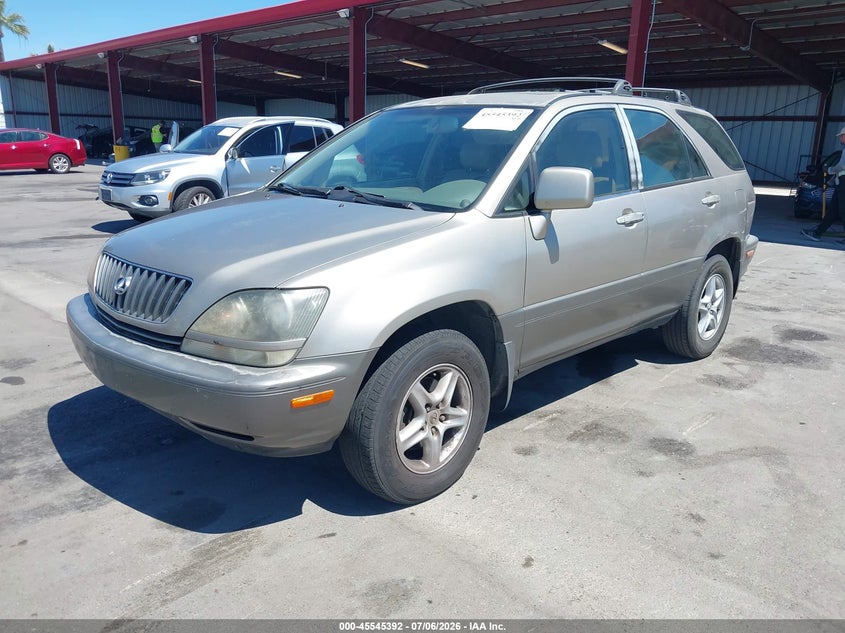1999 Lexus Rx 300 VIN JT6HF10U4X0024622 IAAI salvage auction — NORMAL WEAR, Clear - Dealer Only (California), sold $625 on 2026-07-14 (photo 2)
