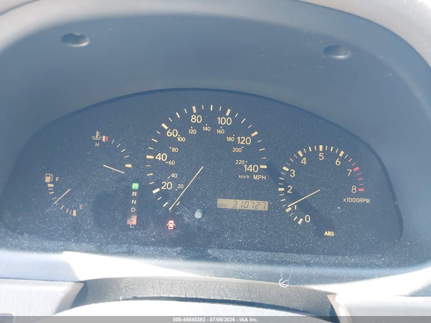 1999 Lexus Rx 300 VIN JT6HF10U4X0024622 IAAI salvage auction — NORMAL WEAR, Clear - Dealer Only (California), sold $625 on 2026-07-14 (photo 7)