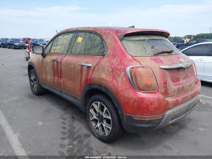 2016 Fiat 500x VIN ZFBCFYCT0GP368716 IAAI salvage auction — NORMAL WEAR, Clear (North Carolina), sold $325 on 2026-07-29 (photo 3)