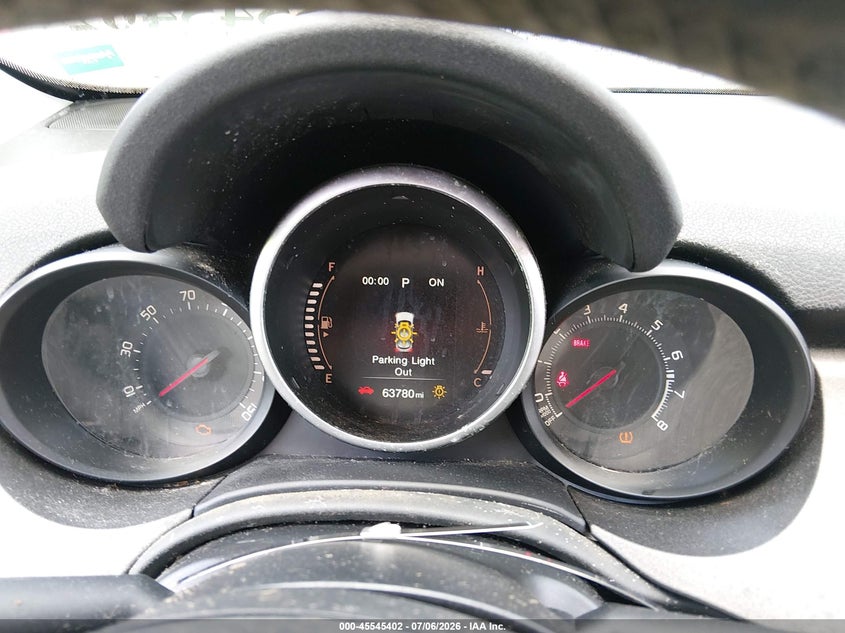 2016 Fiat 500x VIN ZFBCFYCT0GP368716 IAAI salvage auction — NORMAL WEAR, Clear (North Carolina), sold $325 on 2026-07-29 (photo 7)
