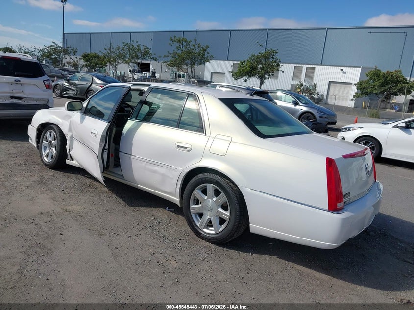 2007 Cadillac Dts VIN 1G6KD57Y47U155937 IAAI salvage auction — LEFT FRONT, Salvage (California), sold $575 on 2026-07-11 (photo 3)
