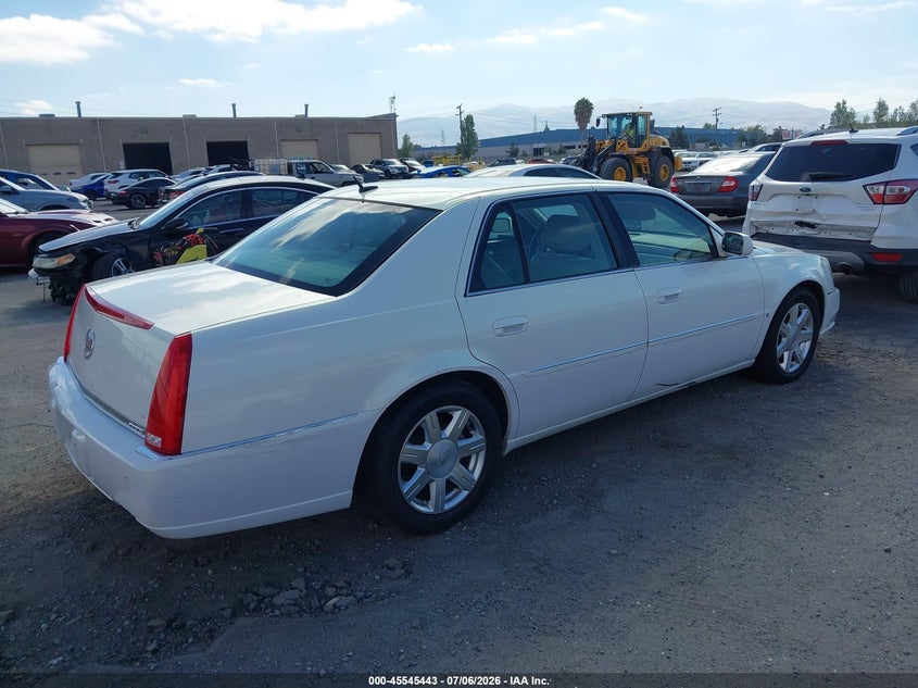 2007 Cadillac Dts VIN 1G6KD57Y47U155937 IAAI salvage auction — LEFT FRONT, Salvage (California), sold $575 on 2026-07-11 (photo 4)