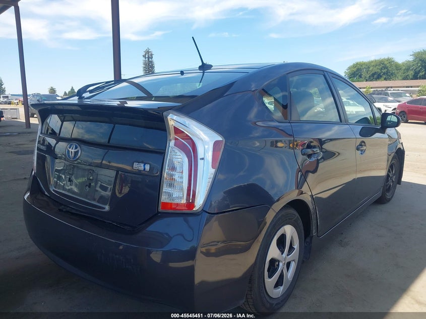 2014 Toyota Prius VIN JTDKN3DU2E1767665 IAAI salvage auction — FRONT END, Salvage (California), sold $2,150 on 2026-07-21 (photo 4)