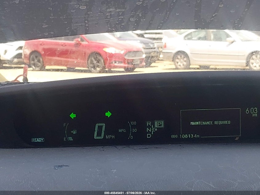 2014 Toyota Prius VIN JTDKN3DU2E1767665 IAAI salvage auction — FRONT END, Salvage (California), sold $2,150 on 2026-07-21 (photo 7)