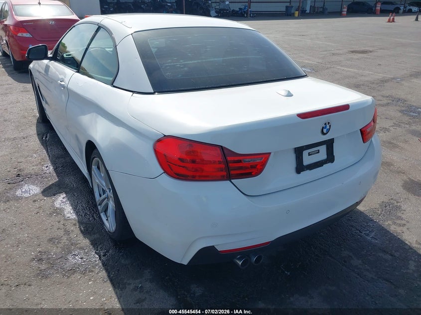 2014 BMW 4er VIN WBA3V5C55EP747995 IAAI salvage auction — FRONT END, Salvage (California), sold $2,350 on 2026-08-05 (photo 3)