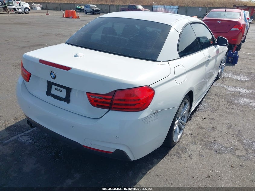 2014 BMW 4er VIN WBA3V5C55EP747995 IAAI salvage auction — FRONT END, Salvage (California), sold $2,350 on 2026-08-05 (photo 4)
