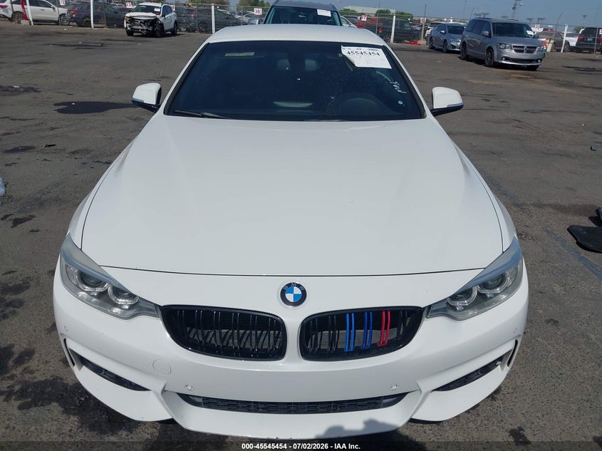2014 BMW 4er VIN WBA3V5C55EP747995 IAAI salvage auction — FRONT END, Salvage (California), sold $2,350 on 2026-08-05 (photo 6)