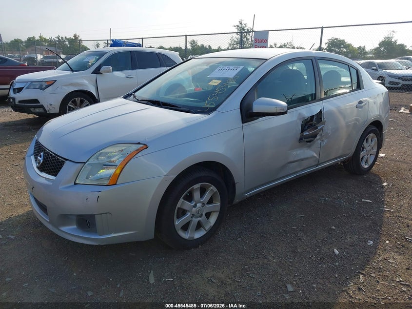 2012 Nissan Sentra VIN 3N1AB6APXCL670419 IAAI salvage auction — LEFT SIDE, Salvage (Ohio), sold $500 on 2026-07-24 (photo 2)