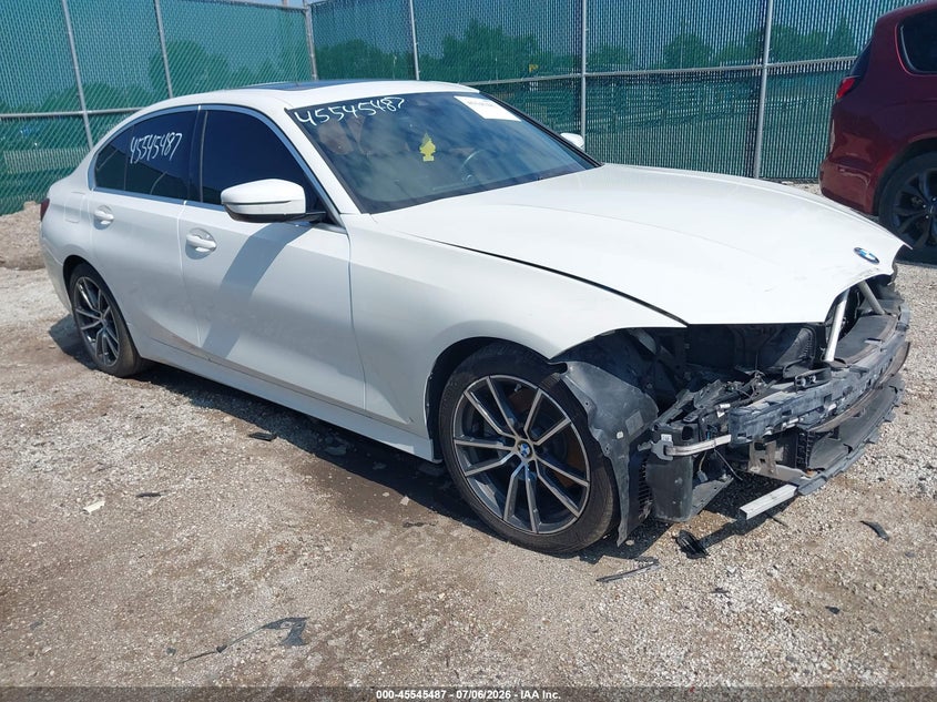 2021 BMW 3er VIN 3MW5R1J04M8B81225 — IAAI salvage auction photo