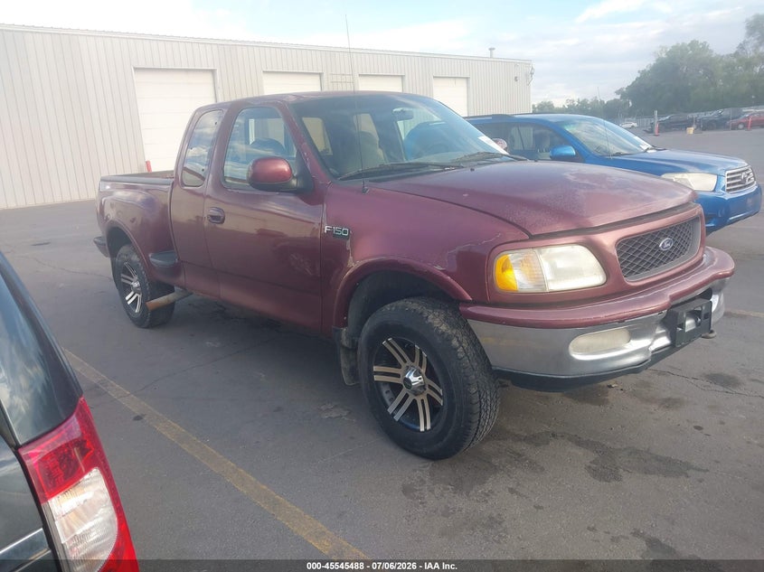 1997 Ford F-150 VIN 1FTEX08L8VKC96753 IAAI salvage auction — NORMAL WEAR, Clear (Utah), sold $350 on 2026-07-09 (photo 1)