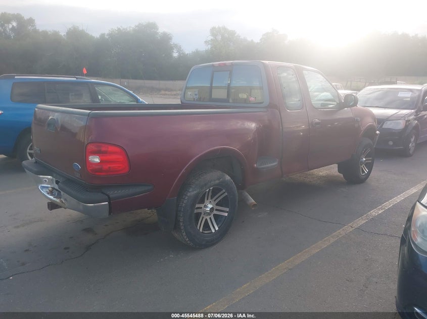 1997 Ford F-150 VIN 1FTEX08L8VKC96753 IAAI salvage auction — NORMAL WEAR, Clear (Utah), sold $350 on 2026-07-09 (photo 4)