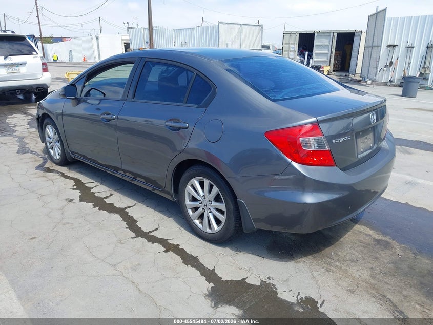 2012 Honda Civic VIN 19XFB2F8XCE312514 IAAI salvage auction — FRONT END, Wait Title, sold $1,650 on 2026-09-02 (photo 3)