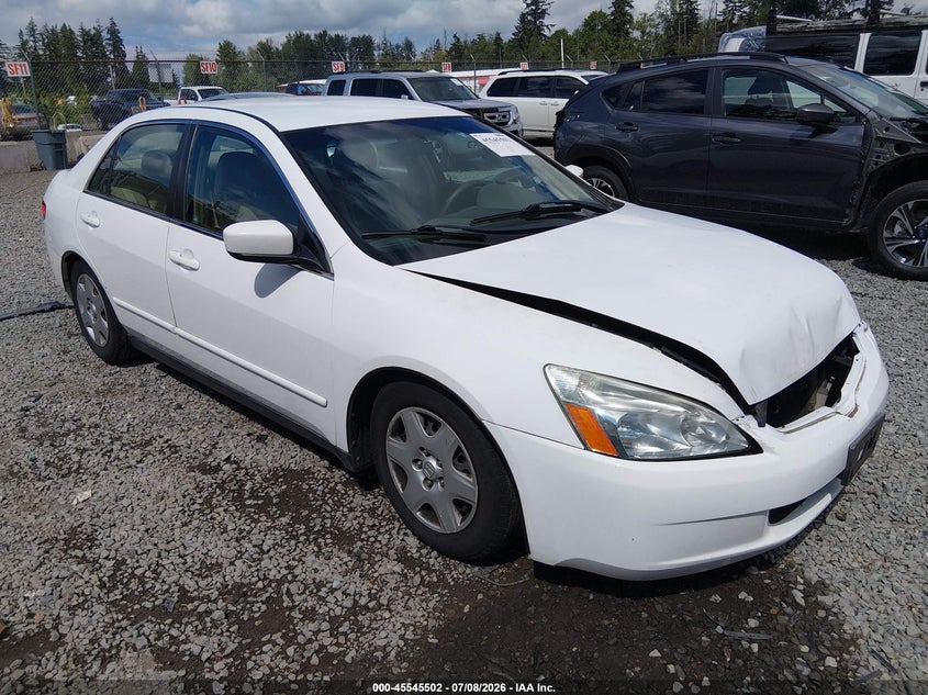 2005 Honda Accord VIN 1HGCM56405A050280 IAAI salvage auction — FRONT END, Bill Of Sale (Washington), sold $450 on 2026-07-30 (photo 1)