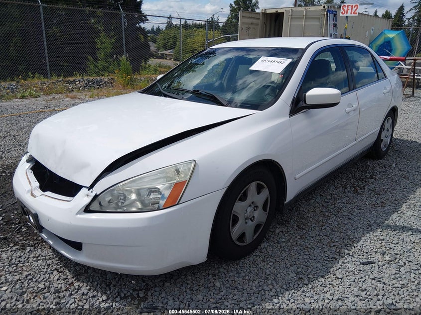 2005 Honda Accord VIN 1HGCM56405A050280 IAAI salvage auction — FRONT END, Bill Of Sale (Washington), sold $450 on 2026-07-30 (photo 2)
