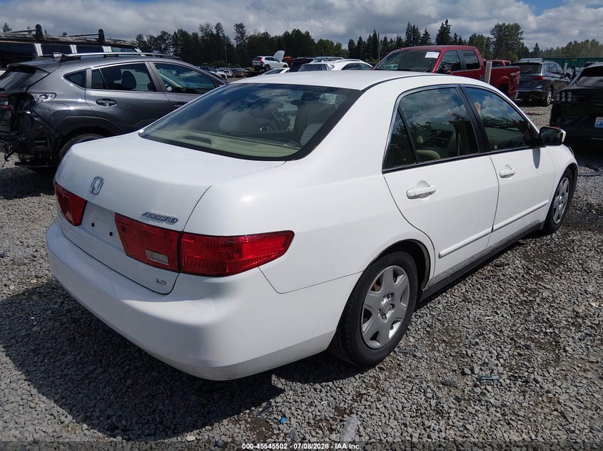 2005 Honda Accord VIN 1HGCM56405A050280 IAAI salvage auction — FRONT END, Bill Of Sale (Washington), sold $450 on 2026-07-30 (photo 4)