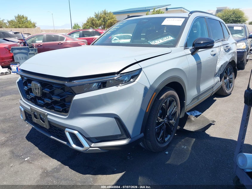 2025 Honda Cr-v VIN 7FARS6H98SE044893 IAAI salvage auction — LEFT SIDE, Salvage Title, sold $10,300 on 2026-07-24 (photo 2)